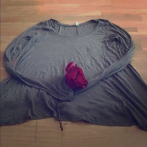 Cute army green Free People Long Sleeve